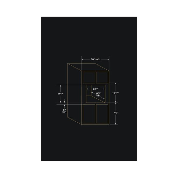 Jennair® Four à micro-ondes avec cuisson rapide NOIR™, 30 po JMC2430LM