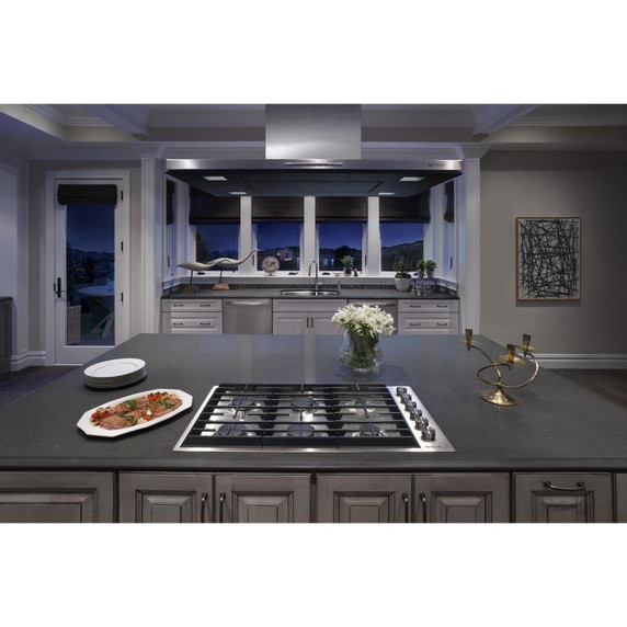 Jennair® Table de cuisson au gaz de 36 po munie de 6 brûleurs JGC7636BS