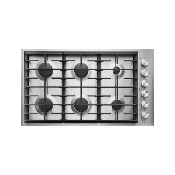 Jennair® Table de cuisson au gaz de 36 po munie de 6 brûleurs JGC7636BS