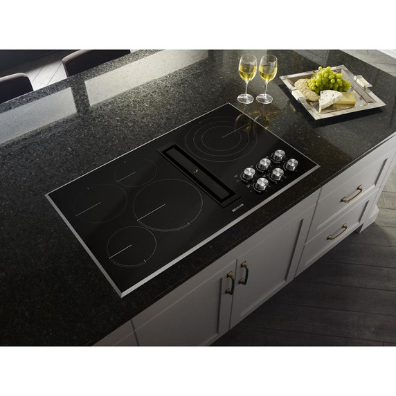 Table de cuisson électrique Jenn-Air® JX3® à évacuation descendante, 36 po JED3536GS