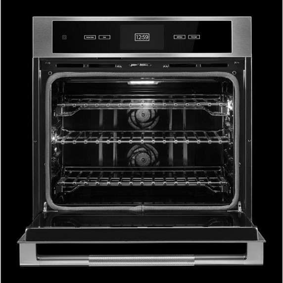 Jennair® Four mural simple RISE™ avec système de convection à deux ventilateurs verticaux V2™, 30 po JJW3430LL Jennair® Four mural simple RISE™ avec système de convection à deux ventilateurs verticaux V2™, 30 po JJW3430LL