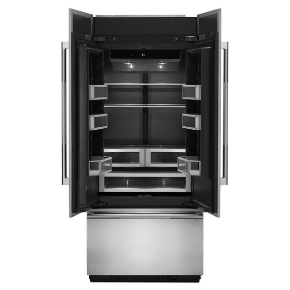 Réfrigérateur encastré à portes françaises Jenn-Air® de 36 po JF36NXFXDE