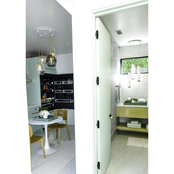 Réfrigérateur à congélateur inférieur encastré de 36 po entièrement intégré Jenn-Air® (charnière de ouvrant à droite) JB36NXFXRE