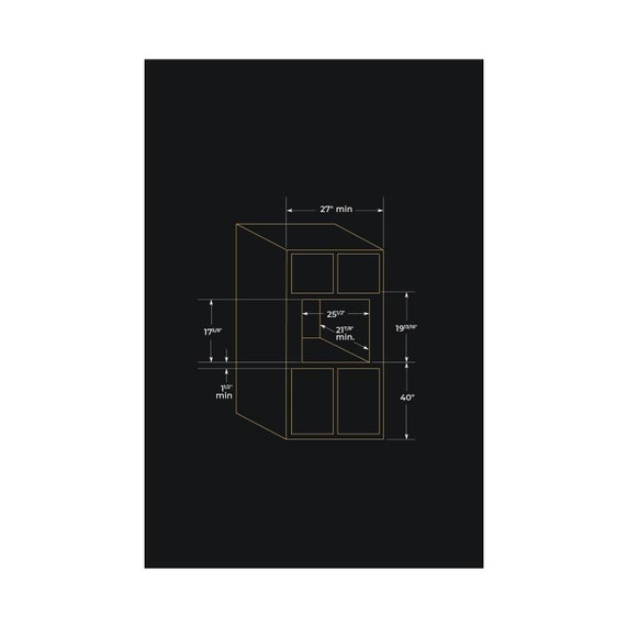 Jennair® Four à micro-ondes avec cuisson rapide NOIR™, 27 po JMC2427LM
