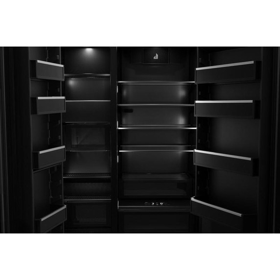 Jennair® Réfrigérateur côte à côte encastré prêt pour le panneau de recouvrement - 48 po JBSFS48NMX