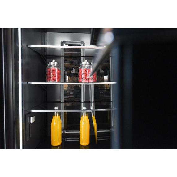 Jennair® Colonne de réfrigération encastrée prête pour le panneau de recouvrement, charnières à droite, 24 po JBRFR24IGX