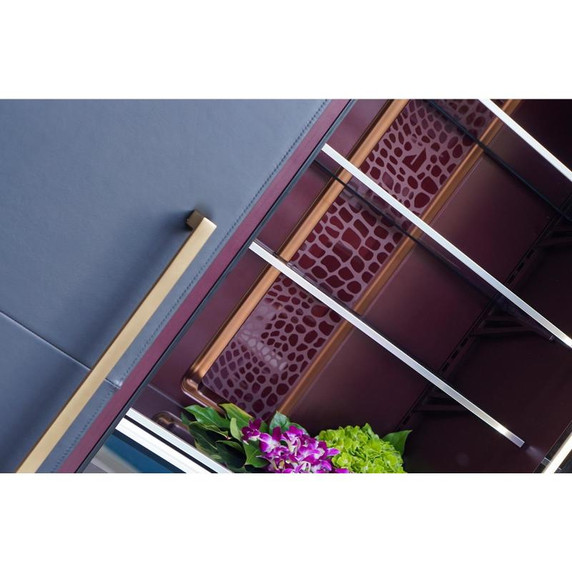 Panneau en cuir charbon de 18 po Cuts par JennAir CARBON18L