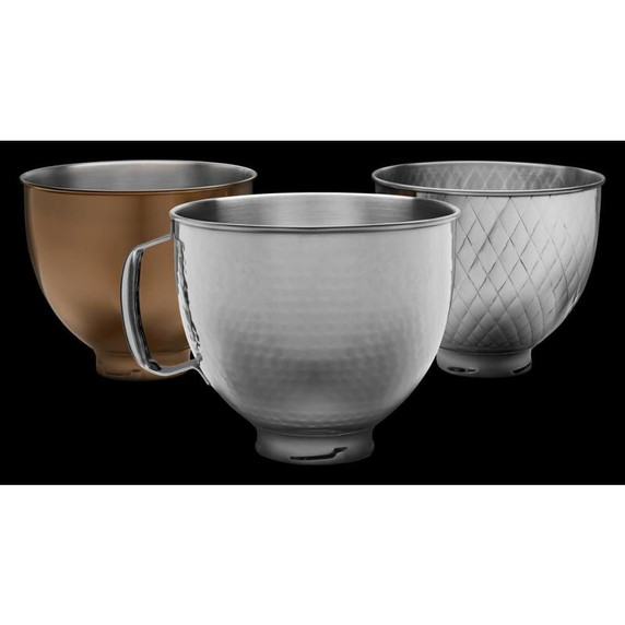 Kitchenaid® BOL POUR BATTEUR SUR SOCLE EN ACIER INOXYDABLE DE 5 PINTES KSM5SSBRC