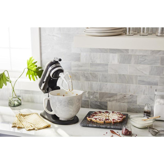 Kitchenaid® Bol en céramique à motifs de 5 pintes KSM2CB5PWF Kitchenaid® Bol en céramique à motifs de 5 pintes KSM2CB5PWF