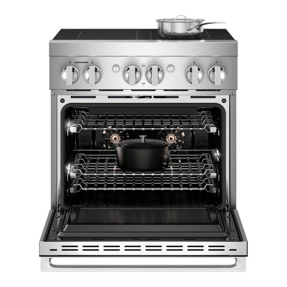 Jennair® Cuisinière à induction de style professionnel NOIR™, 30 po JPIFC730RM