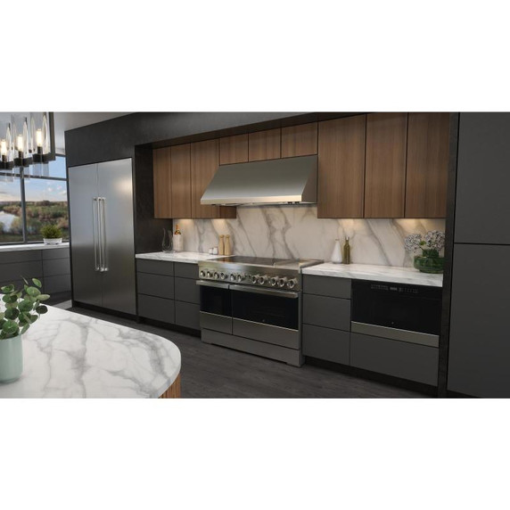 Jennair® Cuisinière à induction de style professionnel NOIR™, 48 po JPIGC748RM