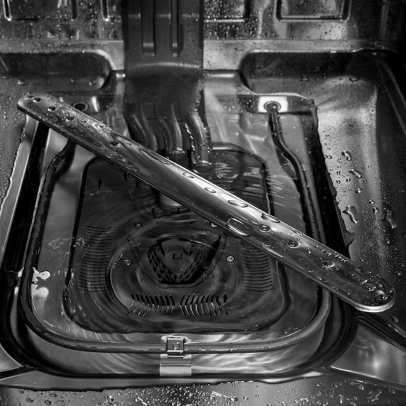 Kitchenaid® Lave-vaisselle à troisième panier avec Max Jets™ à 360° et système de séchage ProDry™ - 44 dBA KDTS424SJP