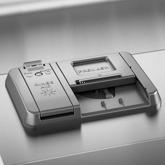 Kitchenaid® Lave-vaisselle à troisième panier avec Max Jets™ à 360 ° et système de séchage ProDry™ - 44 dBA KDFS424SBE