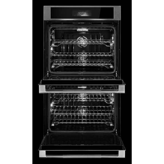 Jennair® Four mural double RISE™, 30 po, avec convection véritable V2™ à deux ventilateurs et précision optimale de la température JOEDC730RL