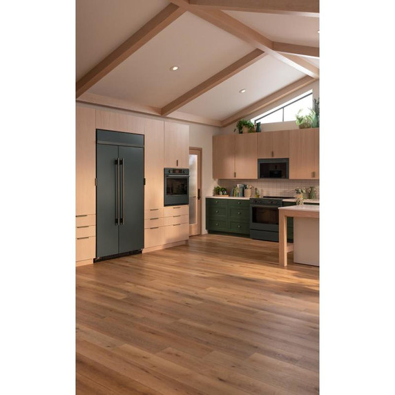 Kitchenaid® Réfrigérateur côte à côte encastré avec intérieur platine - 42 po - 25.5 pi cu KBSN742SJP