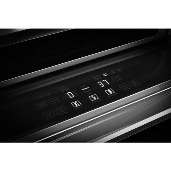 Kitchenaid® Réfrigérateur côte à côte encastré avec intérieur platine - 48 po - 30 pi cu KBSN748SBE