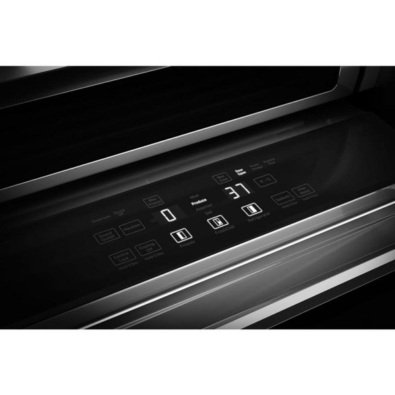 Kitchenaid® Réfrigérateur côte à côte encastré avec intérieur platine - 42 po - 25.5 pi cu KBSN742SBE