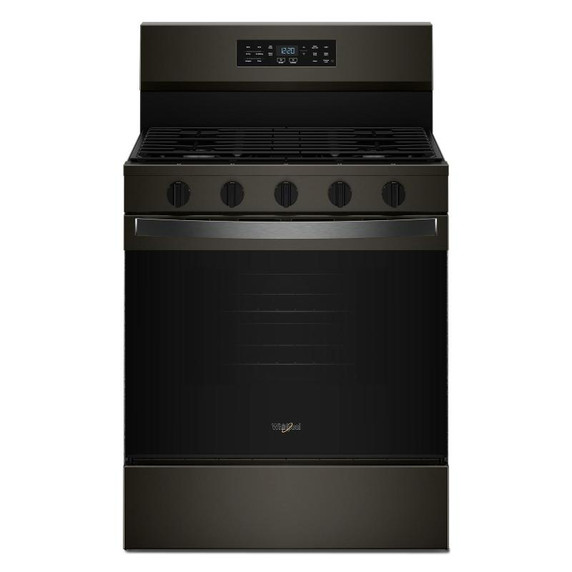 Whirlpool® Cuisinière au gaz avec technologie de cuisson à air - 30 po WFGS5730SV