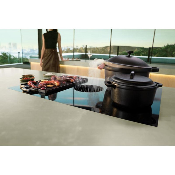 Table de cuisson à induction à évacuation descendante JennAir® NextGen, 36 po JIDT836SBL