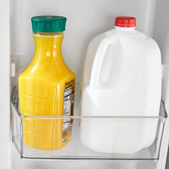 Réfrigérateur à congélateur supérieur Whirlpool® avec refroidissement à couverture totale - 19 pi cu et 29.5 po WRTX5419SW