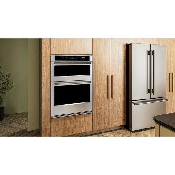 Kitchenaid® Réfrigérateur à portes françaises avec distributeur d’eau et de glaçons intérieur - 31 pi cu KRFF336SPS