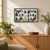 Real Preserved Giant Leaf Insect, Praying Mantis & Cicada Pair Framed - Home Decor Ornaments, 14×8 for Home Furnishings displayed in a natural home interior