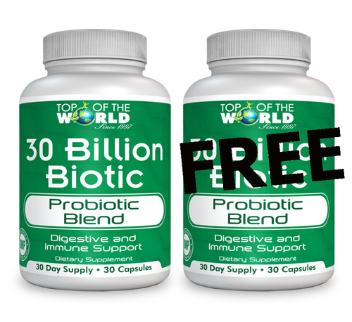 30 Billion Probiotic Buy 3 Get 3 Free