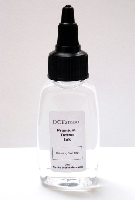 DCtattoo - 1 oz (30ml) Tattoo Ink Thinning Mixing Shading Solution