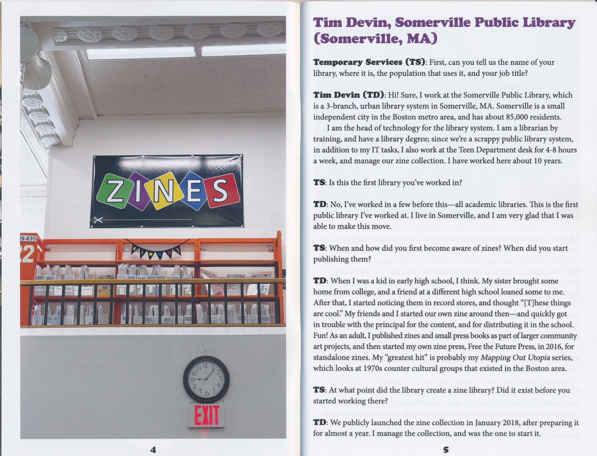 Public Librarians Discuss Zine Collections [PDF]