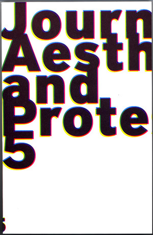 Journal of Aesthetics & Protest 5