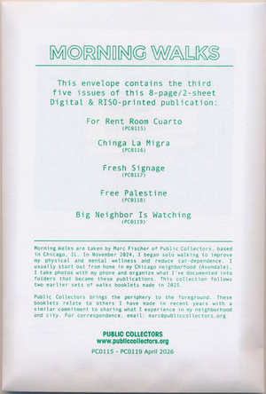 Morning Walks: Third Set of 5 Booklets