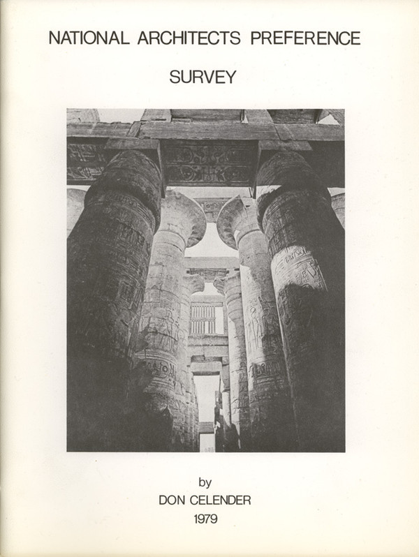 National Architects Preference Survey