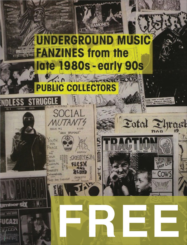 Underground Music Fanzines from the late 1980s - early 1990s