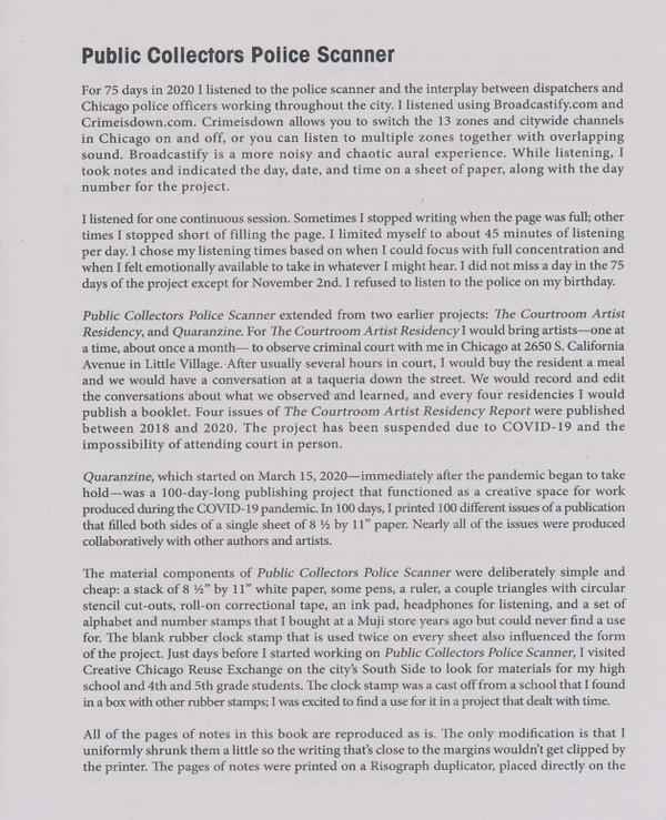 Public Collectors Police Scanner