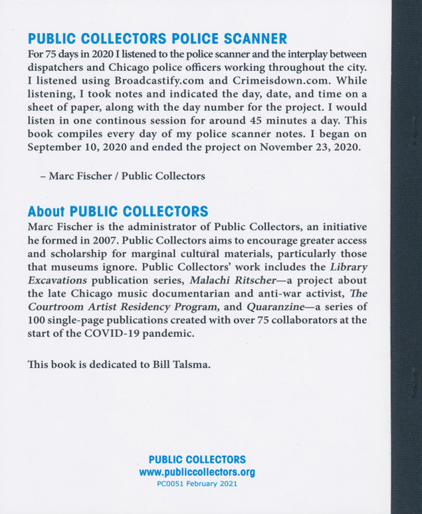 Public Collectors Police Scanner