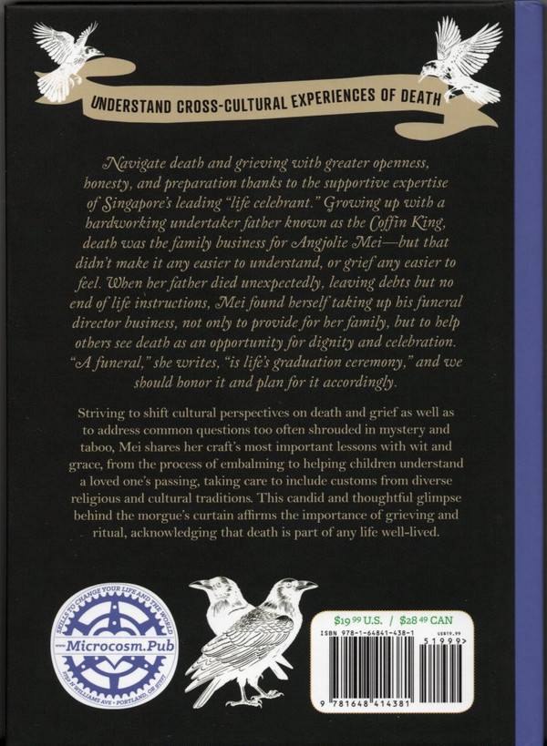 Dying To Meet You: Confessions of a Funeral Director (back cover)