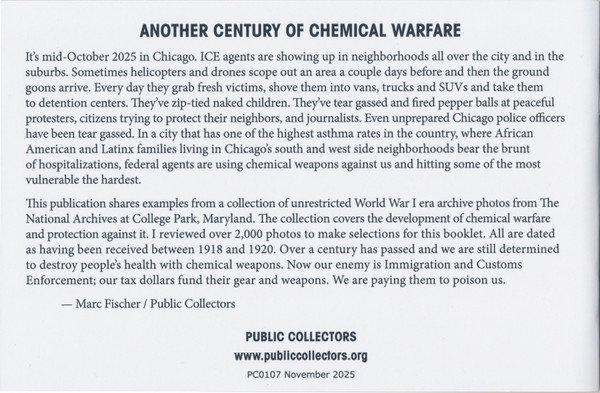 Another Century of Chemical Warfare