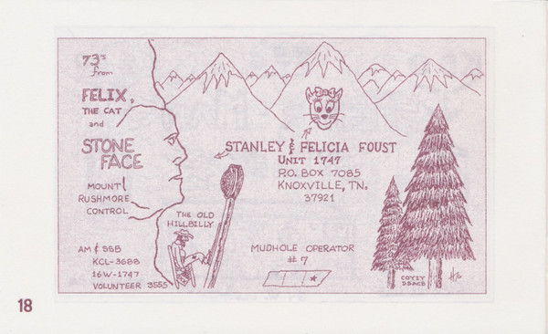 CB Radio Postcard People #2