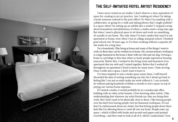 The Self-Initiated Hotel Artist Residency