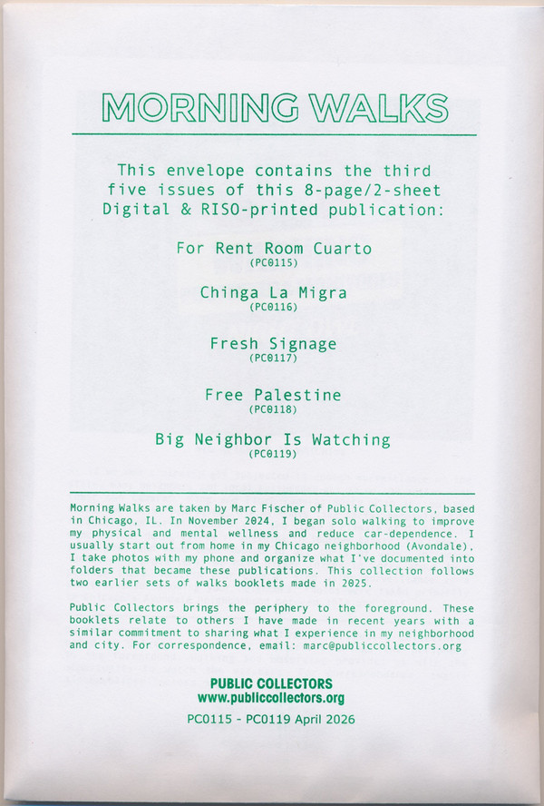 Morning Walks: Third Set of 5 Booklets