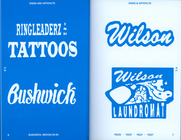 Signs and Artifacts no. 2: Bushwick