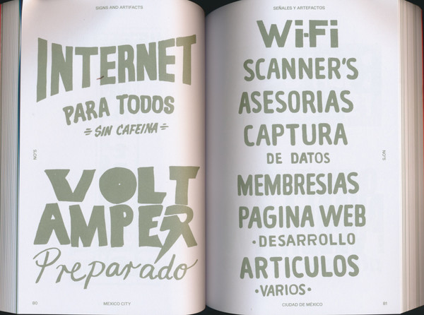 Signs and Artifacts no. 5: Mexico City