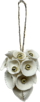 White Ark w/Beads Ornament