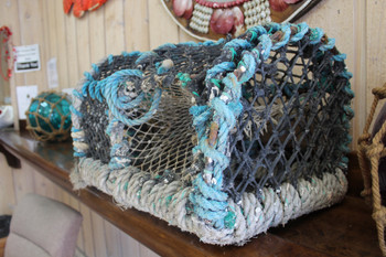 Rustic Genuine Used Crab Trap