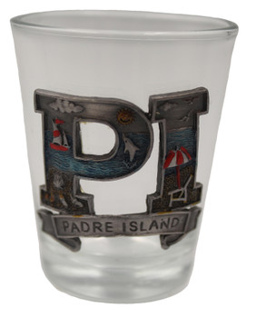 SHOT GLASS - PADRE ISLAND 
