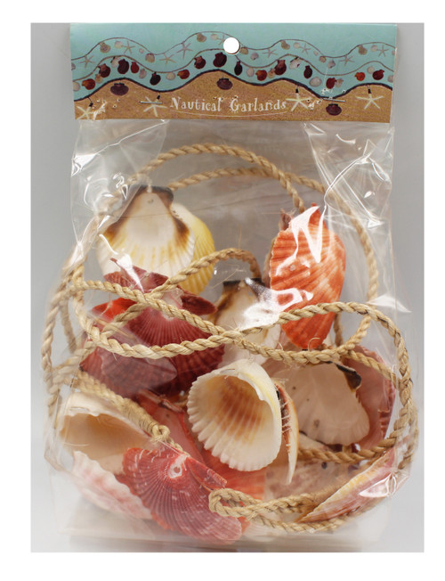  Garland w/Assorted Shells w/Header