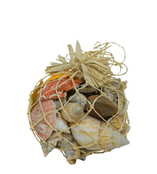 Natural Net Shell Bag