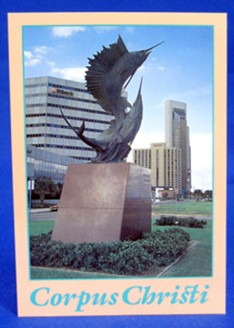 Corpus Christi Marlin Postcard