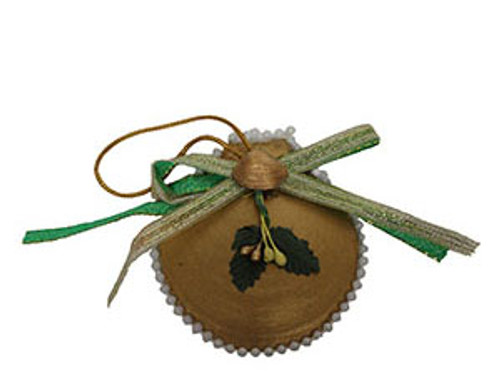 Sun & Moon Gold Ornament