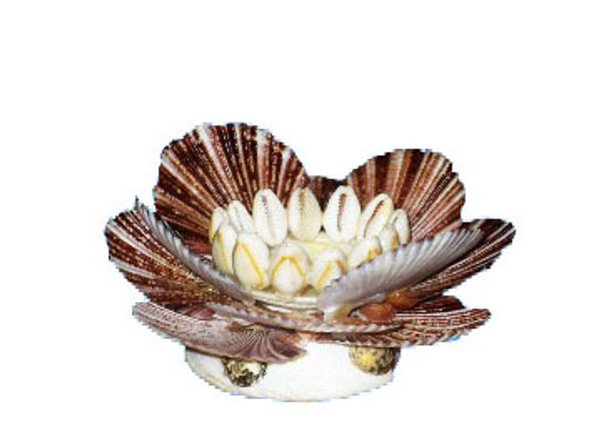 Moon Scallop White Napkin Holder